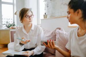 Talking 